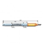 рН-электрод лабораторный ЭС-10308/4 (0...14 рН, 20...100 °С) полумикро