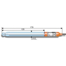 рН-электрод лабораторный твердоконтактный ЭСТ-0301 (0...14 рН, 25...100 °С)